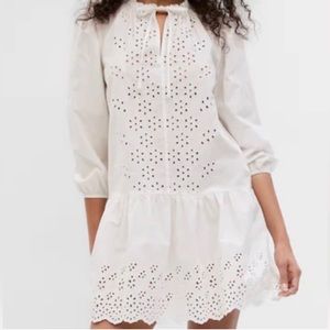 Gap Cotton Eyelet Dress - New With Tags
